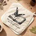 Open A Book & Watch Your Thoughts Take Flight - Cotton Pot Holder